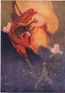 Zachód słońca autorstwa C. Dudley Tennant