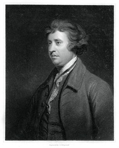 Edmund Burke, anglo-irlandzki mąż stanu, pisarz, mówca, teoretyk polityczny i filozof, 1834.