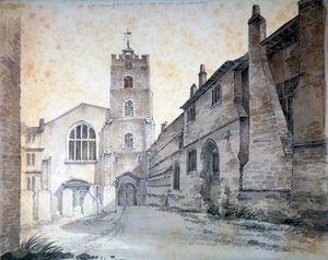 St Bartholomew-the-Great, City of London, 1803 autorstwa C John M Whichelo