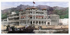 „Lokale bankowe w Aden”, 8 stycznia 1887 r. autorstwa C Kell