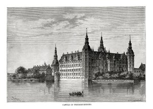 Zamek Frederiksborg, Kopenhaga, Dania, 1879