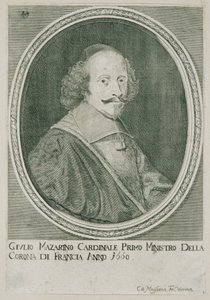 Kardynał Jules Mazarin autorstwa C. Mejssens
