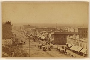 [West Side Main St., Salt Lake City Utah]. autorstwa C. R. Savage