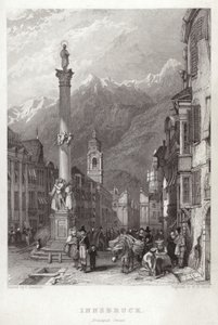 Główna ulica w Innsbrucku