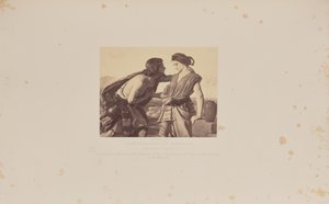 Jacob i Rachael, autor: W. Dyce, R.A. autorstwa Caldesi and Montecchi