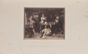 Powrót Mojżesza z jarmarku, autor: D. Maclise, R.A. autorstwa Caldesi and Montecchi
