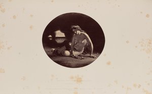 Jaskinia morska, autor: W.E. Frost, A.R.A. autorstwa Caldesi and Montecchi