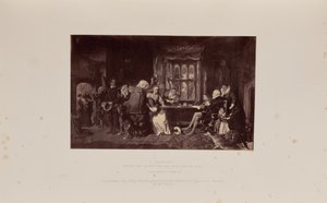 Proces czarownicy, autor: W.P. Frith, R.A. autorstwa Caldesi and Montecchi