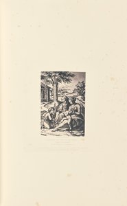 Dziewica z drzewa palmowego, grawerowana przez M. Antonio autorstwa Caldesi and Montecchi