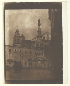 Celebrowany obelisk, Neapol, 1846.