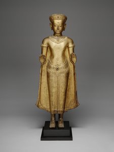 Budda Siakjamuni, ok. XIII w. (złocony brąz)