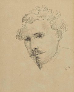 Autoportret, ok. 1853. autorstwa Camille Jacob Pissarro