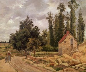 Nieznany obraz autorstwa Camille Jacob Pissarro