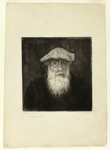 Camille Pissarro, Autoportret autorstwa Camille Pissarro