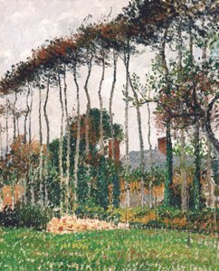 francuski: Les grands hêtres à Varengeville
Niemiecki: Wielkie miedziane buki w Varengeville autorstwa Camille Pissarro