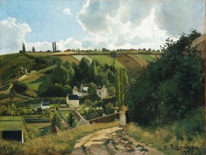 Wzgórze Jalais, Pontoise, 1867.