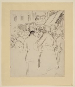 Rynek w Gisors autorstwa Camille Jacob Pissarro
