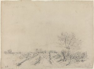 Droga Montmorency, ok. godz. 18501860. autorstwa Camille Pissarro