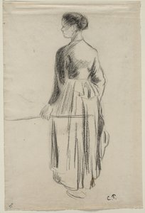 Pasterz, Eragny autorstwa Camille Pissarro
