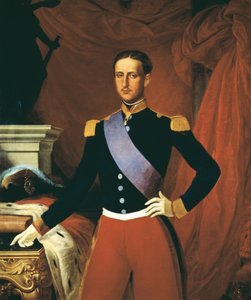Portret Franciszka II Obojga Sycylii (Neapol autorstwa Camillo Guerra