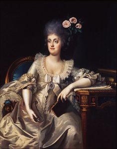 Portret Marii Karoliny Austrii autorstwa Camillo Landini
