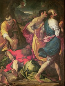 Pijaństwo Noego autorstwa Camillo Procaccini