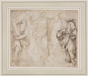 Przemienienie Rekta, Studium rąk werso, c. 1590. autorstwa Camillo Procaccini