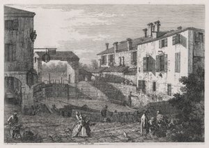Le Porte Del Dolo (Zamki Dolo), z serii Vedute (Widoki)