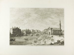 Al Dolo, z Views autorstwa Canaletto