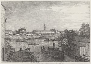 Ale Porte del Dolo autorstwa Canaletto