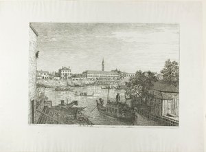 Ale Porto del Dolo autorstwa Canaletto