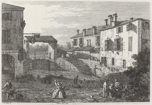 Drzwi Dolo, c. 17351746. autorstwa Canaletto