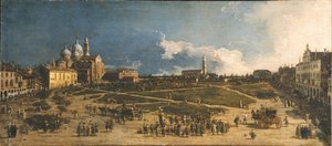 Prà della Valle w Padwie autorstwa Canaletto