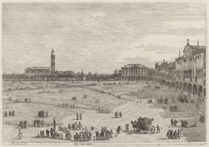 Pra della Valle autorstwa Canaletto
