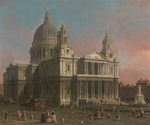 Katedra św. Pawła autorstwa Canaletto