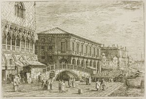 Więzienie, z wedut autorstwa Canaletto