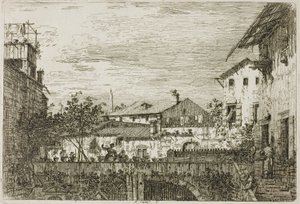 Taras, z Vedute autorstwa Canaletto