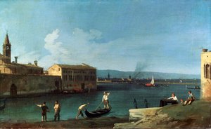 Widok Wenecji, XVIII wiek autorstwa Giovanni Antonio Canal