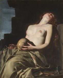 Skruszona Maria Magdalena, 1626-1627. autorstwa Canlassi