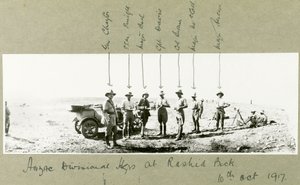 Kwatera Główna ANZAC w Rashid Beck, październik 1917 autorstwa Capt. Arthur Rhodes
