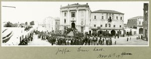 Ratusz w Jaffie, 16 listopada 1917 r.