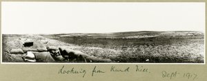 Patrząc z Kurd Hill, wrzesień 1917