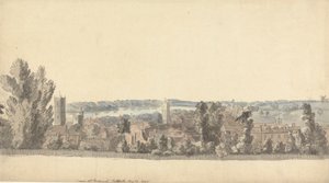 Widok Ipswich, Suffolk autorstwa Capt. Francis Grose