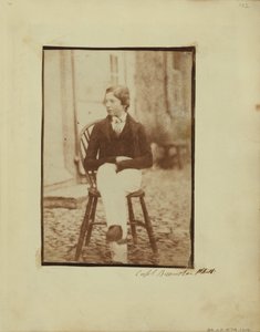 Portret młodego chłopca autorstwa Capt. Henry Craigie Brewster