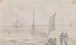 Impreza w pobliżu Brighton Beach, 18 września 1815 r autorstwa Capt. Thomas Hastings