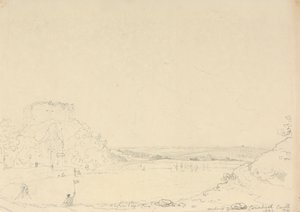 Łuczniczy teren, Carisbrooke, Isle of Wight autorstwa Capt. Thomas Hastings