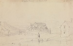 Arreton Down lub Down End, wyspa Wight autorstwa Capt. Thomas Hastings