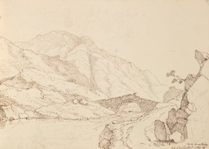 Most Czarnego Potoku, 6 września 1841 r autorstwa Capt. Thomas Hastings