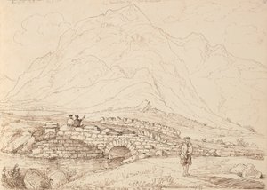 Bycza Góra i Most Zająca autorstwa Capt. Thomas Hastings