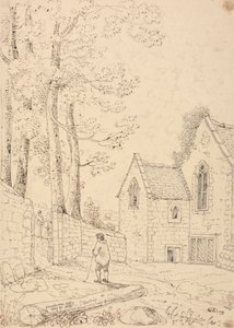Opactwo Crewkerne, 24 maja 1833 r autorstwa Capt. Thomas Hastings
